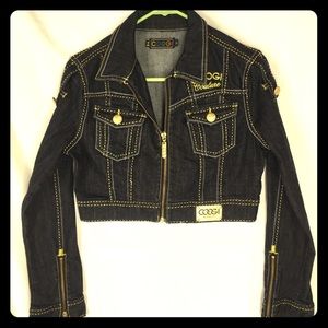 Coogi Dark Denim Jacket